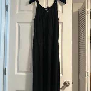 LOFT Black Maxi Dress